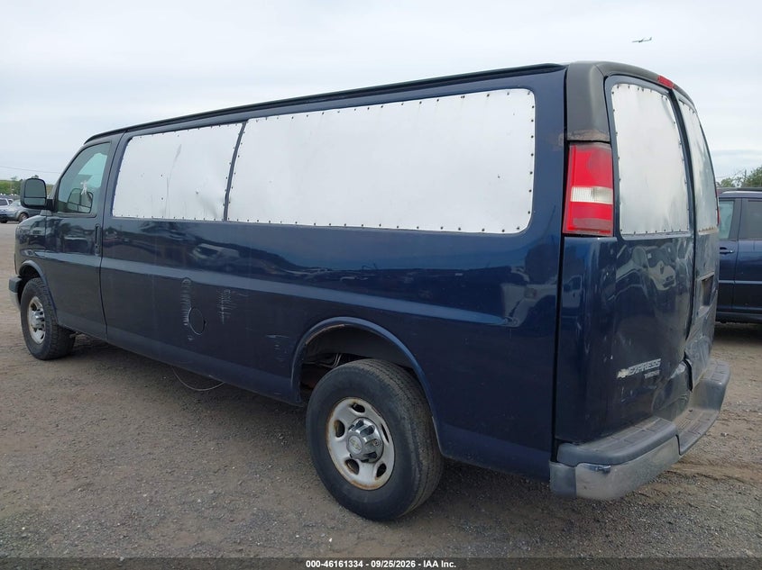 Vin: 1gazg1fa4e1105482, lot: 46661133, chevrolet express 3500 lt 20143