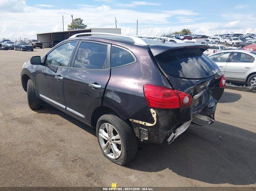 Vin: jn8as5mv7cw413749, lot: 46661167, nissan rogue sv 20123