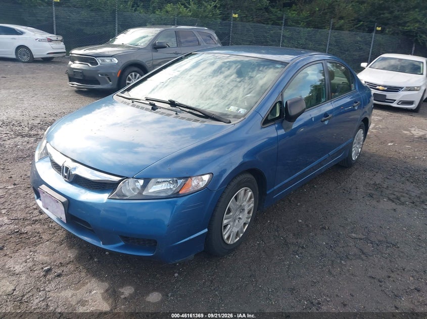 2010 Honda Civic Vp, Механика, IAAI, VIN 2HGFA1F33AH314691 — фото 2