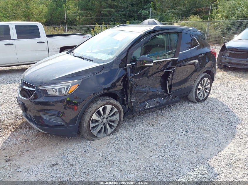 Vin: kl4cjasb5kb711449, lot: 46661179, buick encore fwd preferred 20192