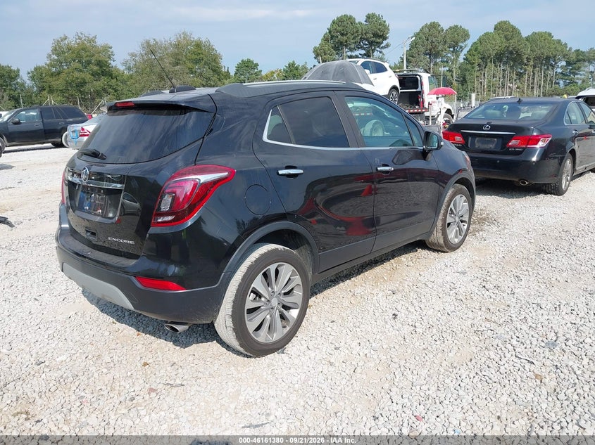 Vin: kl4cjasb5kb711449, lot: 46661179, buick encore fwd preferred 20194