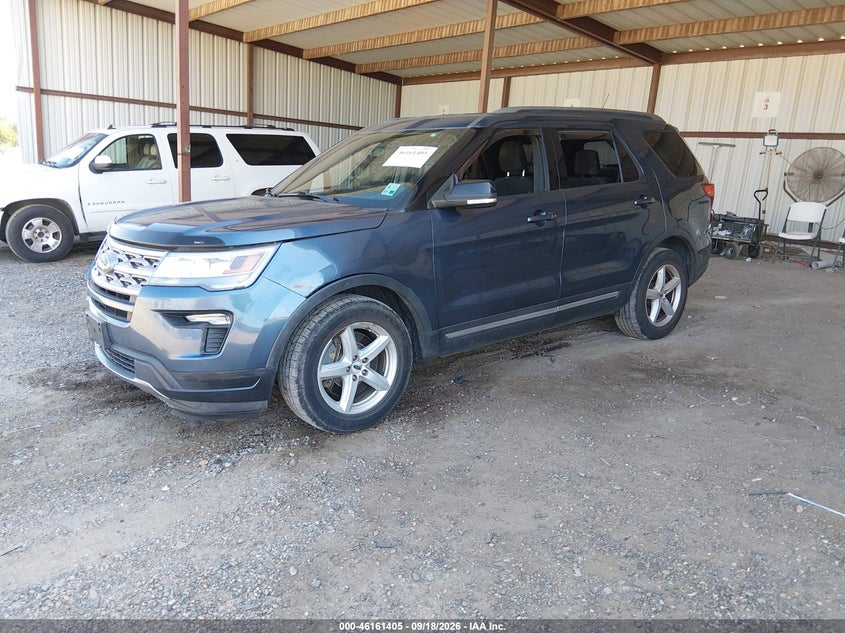 Vin: 1fm5k7d84jga52907, lot: 46661204, ford explorer xlt 20182