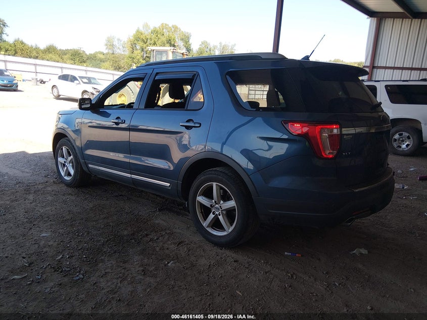 Vin: 1fm5k7d84jga52907, lot: 46661204, ford explorer xlt 20183