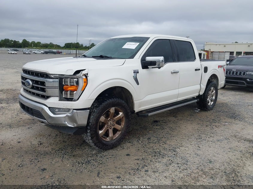 Vin: 1ftfw1e89mfc18647, lot: 46661232, ford f-150 lariat 20212