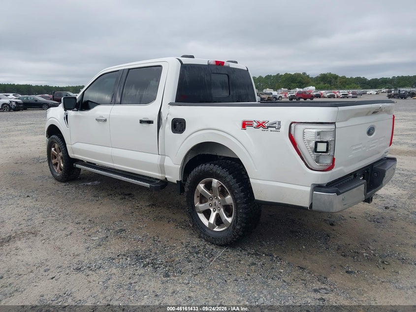 Vin: 1ftfw1e89mfc18647, lot: 46661232, ford f-150 lariat 20213