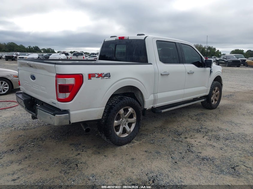 Vin: 1ftfw1e89mfc18647, lot: 46661232, ford f-150 lariat 20214