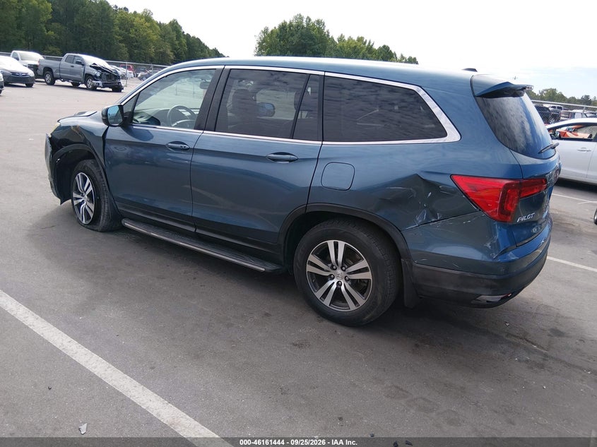 Vin: 5fnyf5h71gb023248, lot: 46661243, honda pilot ex-l 20163