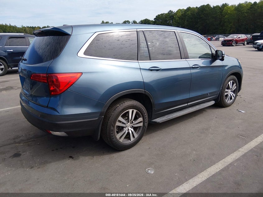 Vin: 5fnyf5h71gb023248, lot: 46661243, honda pilot ex-l 20164