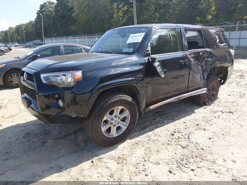 Vin: jtebu5jr9j5556573, lot: 46661244, toyota 4runner sr5 premium 20182
