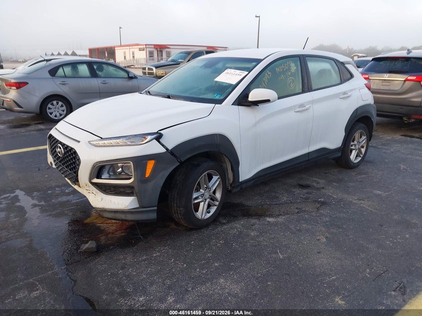 Vin: km8k12aa6ku338129, lot: 46661258, hyundai kona se 20192