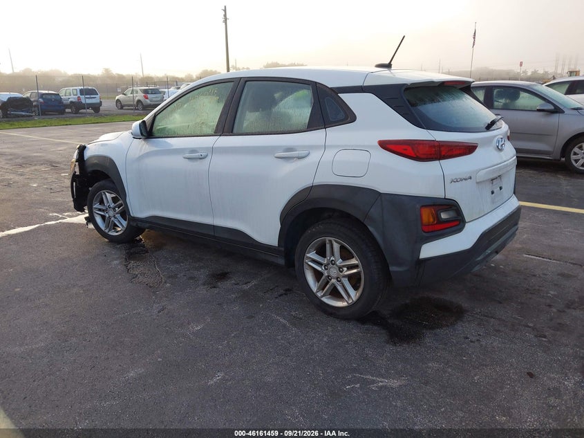 Vin: km8k12aa6ku338129, lot: 46661258, hyundai kona se 20193