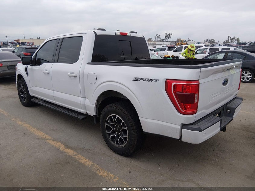 Vin: 1ftew1cp7mfa70858, lot: 46661273, ford f-150 xlt 20213
