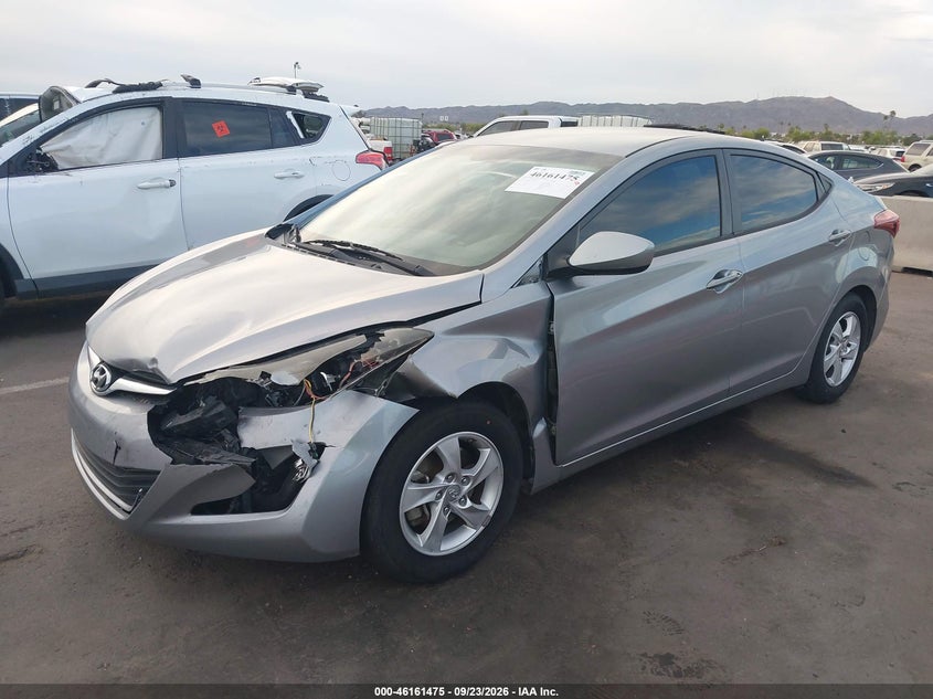 Vin: 5npdh4ae1fh585792, lot: 46661274, hyundai elantra se 20152