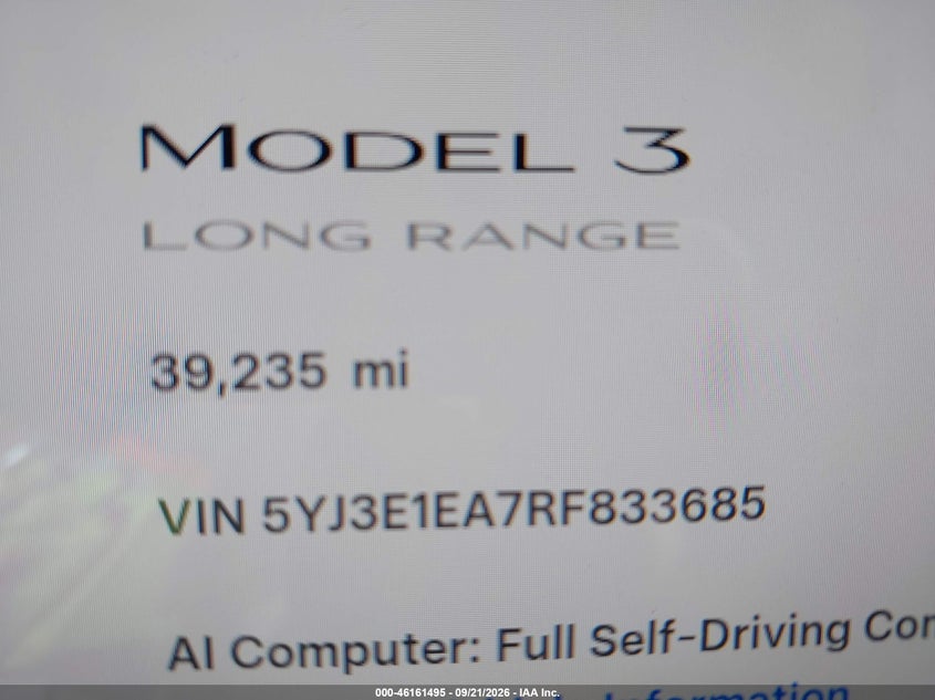 TESLA MODEL 3 - zdjęcie 14