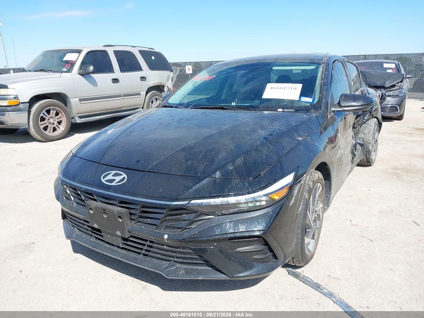 Vin: kmhls4dg8su975570, lot: 46661310, hyundai elantra sel convenience 20252