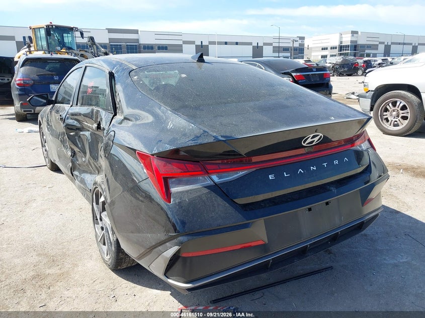 Vin: kmhls4dg8su975570, lot: 46661310, hyundai elantra sel convenience 20253