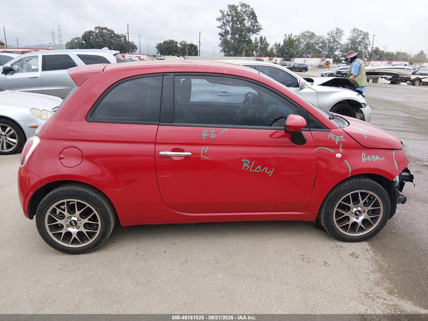 FIAT 500 2016 VIN 3C3CFFAR6GT169520