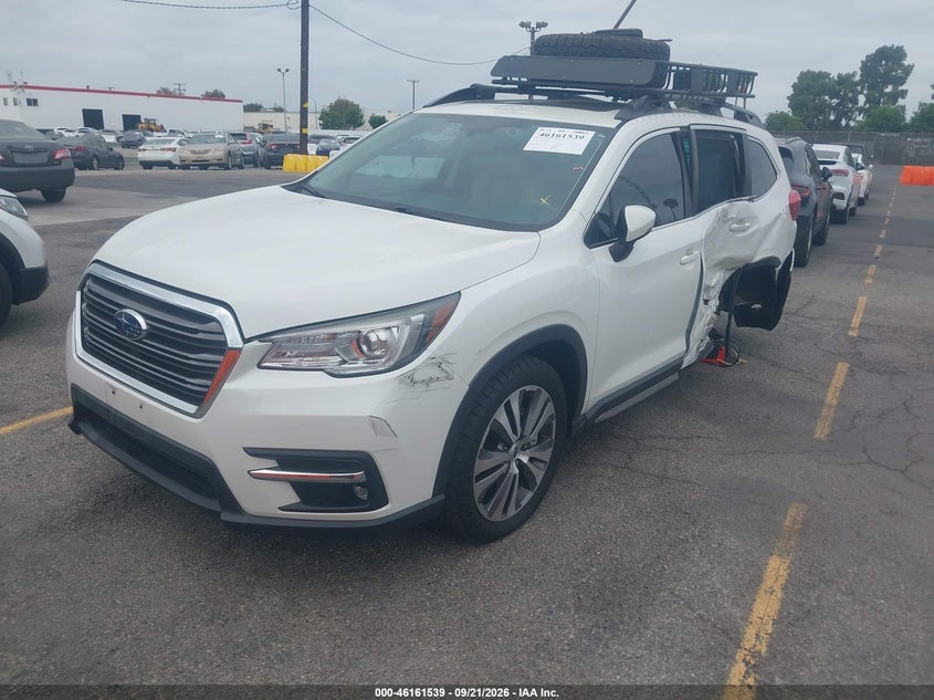 Vin: 4s4wmapd2m3458278, lot: 46661339, subaru ascent limited 20212
