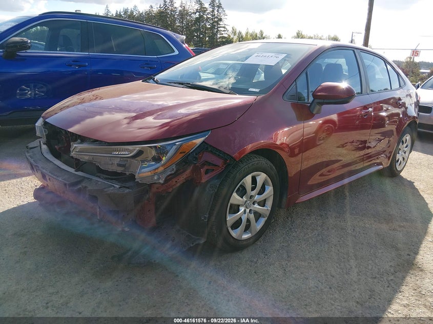 Vin: 5yfb4mde6pp042215, lot: 46661375, toyota corolla le 20232