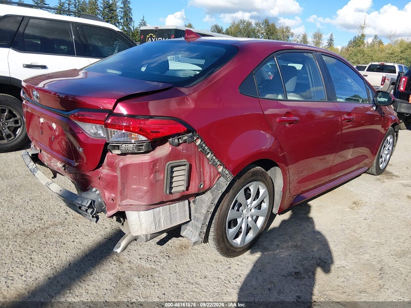 Vin: 5yfb4mde6pp042215, lot: 46661375, toyota corolla le 20234