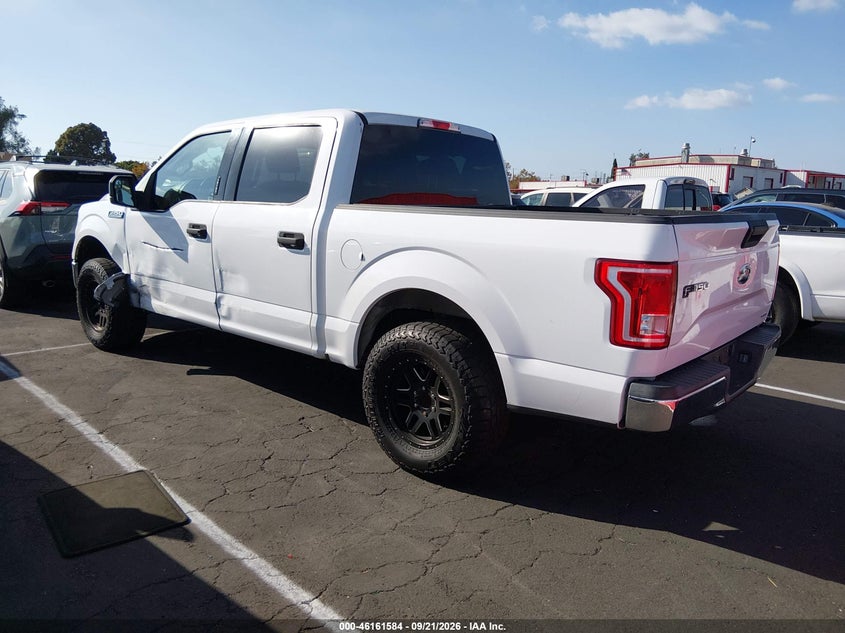 Vin: 1ftew1c8xgke76508, lot: 46661383, ford f-150 xlt 20163