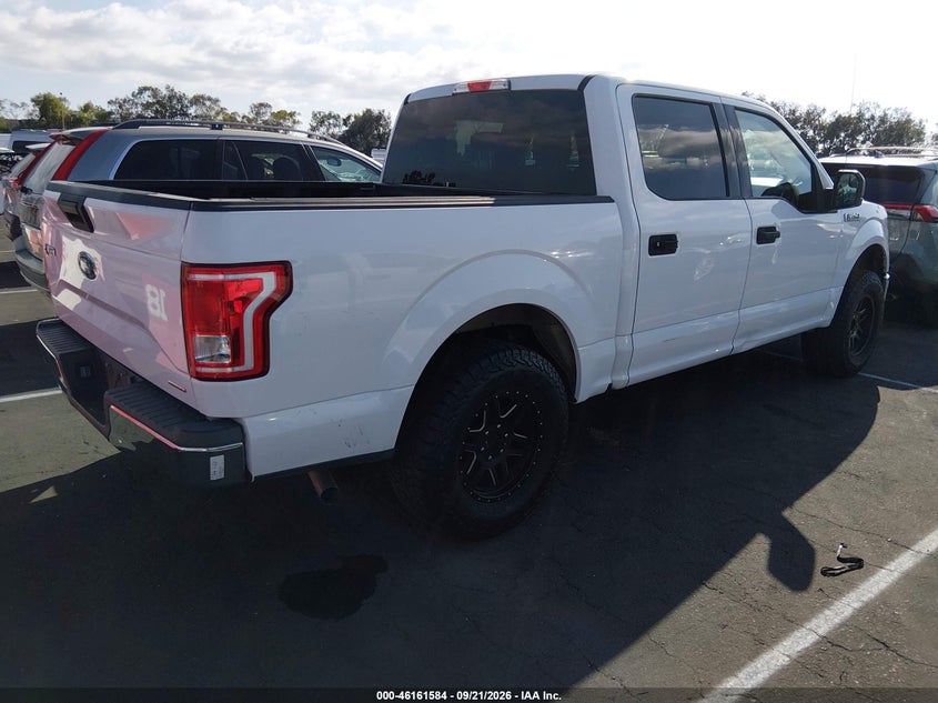 Vin: 1ftew1c8xgke76508, lot: 46661383, ford f-150 xlt 20164