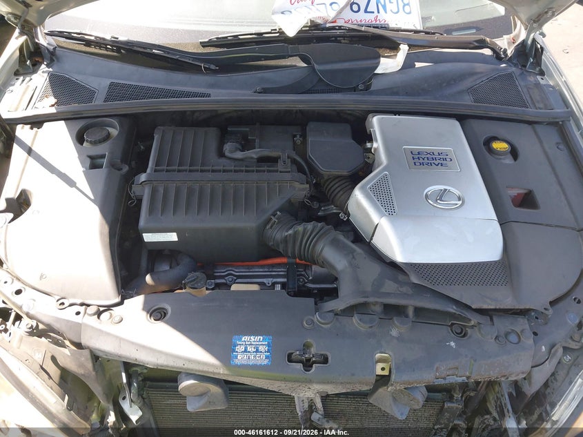 LEXUS RX 400H 2008 VIN JTJGW31U482007997