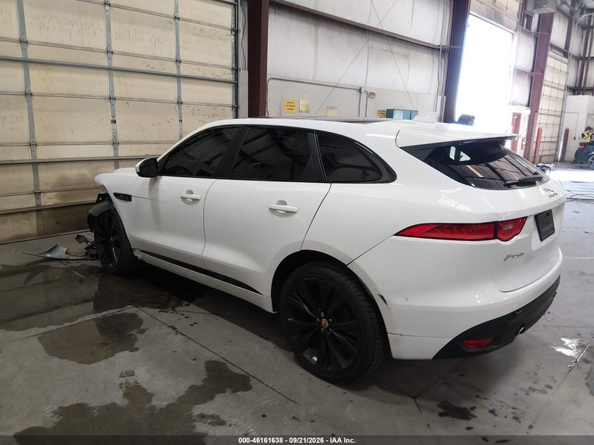 Vin: sadcl2fx6ja249729, lot: 46661437, jaguar f-pace 25t r-sport 20183