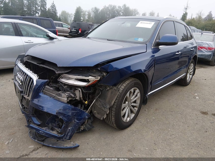 Vin: wa1lfafp0fa064350, lot: 46661440, audi q5 2.0t premium 20152