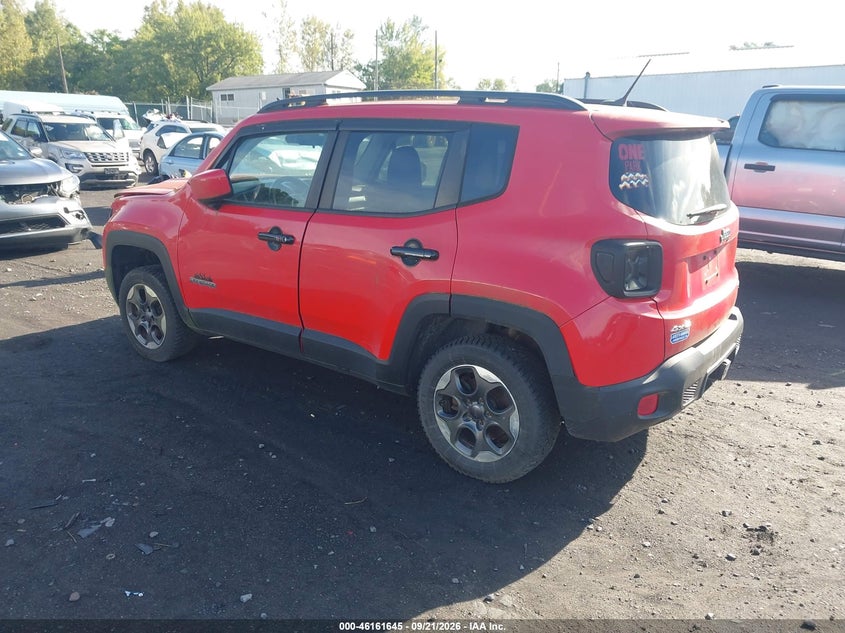 Vin: zaccjbbh0fpb68205, lot: 46661444, jeep renegade latitude 20153