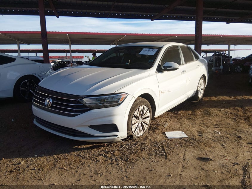2019 Volkswagen Jetta 1.4T S, Левый перёд, IAAI, VIN 3VWN57BU0KM064570 — фото 2