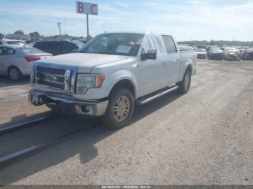 Vin: 1ftfw1et1bfb70269, lot: 46661506, ford f-150 lariat 20112