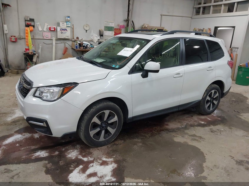 Vin: jf2sjagc7jh462653, lot: 46661520, subaru forester 2.5i premium 20182