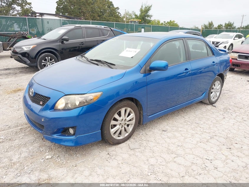 Vin: 2t1bu4ee1ac449543, lot: 46661527, toyota corolla s 20102