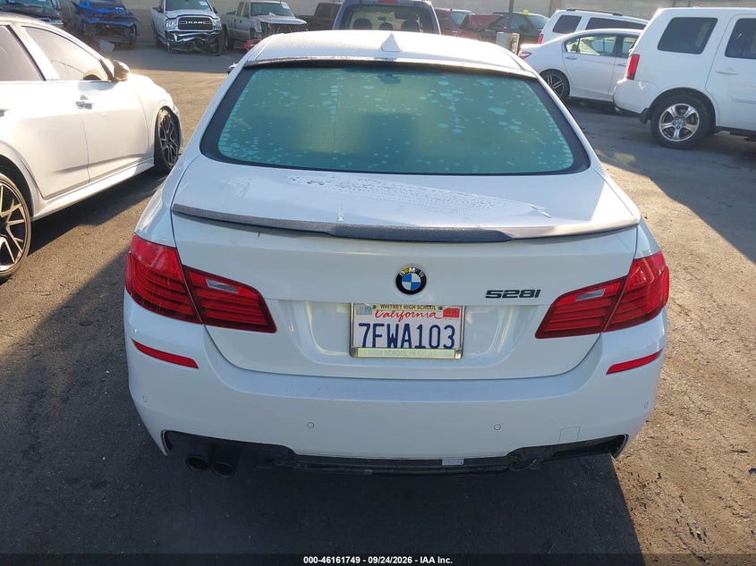 BMW 528I 2014 VIN WBA5A5C59ED509024