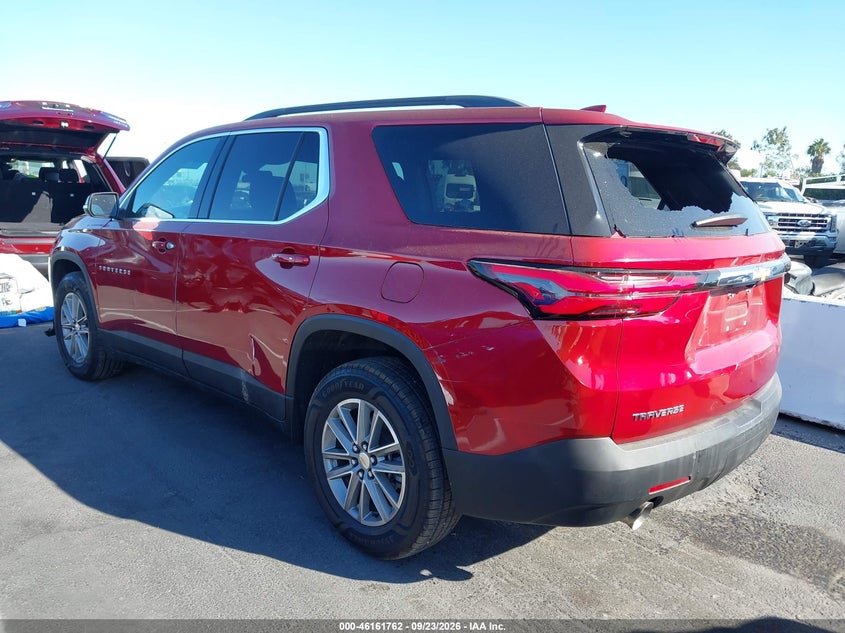 Vin: 1gnergkw9pj278736, lot: 46661561, chevrolet traverse fwd lt cloth 20233
