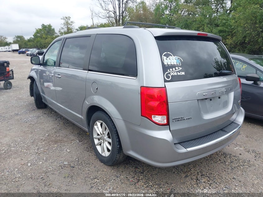 Vin: 2c4rdgcg3kr542442, lot: 46661569, dodge grand caravan sxt 20193