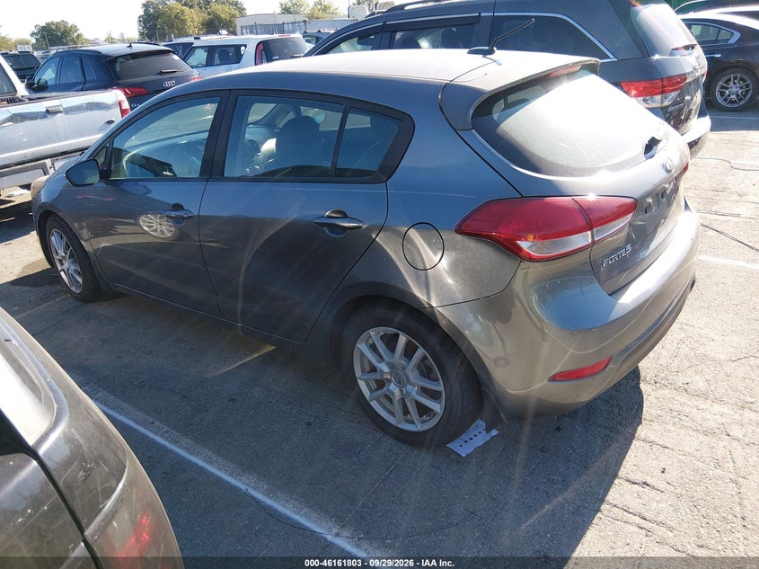 Vin: knafk5a80g5590328, lot: 46661602, kia forte lx 20163