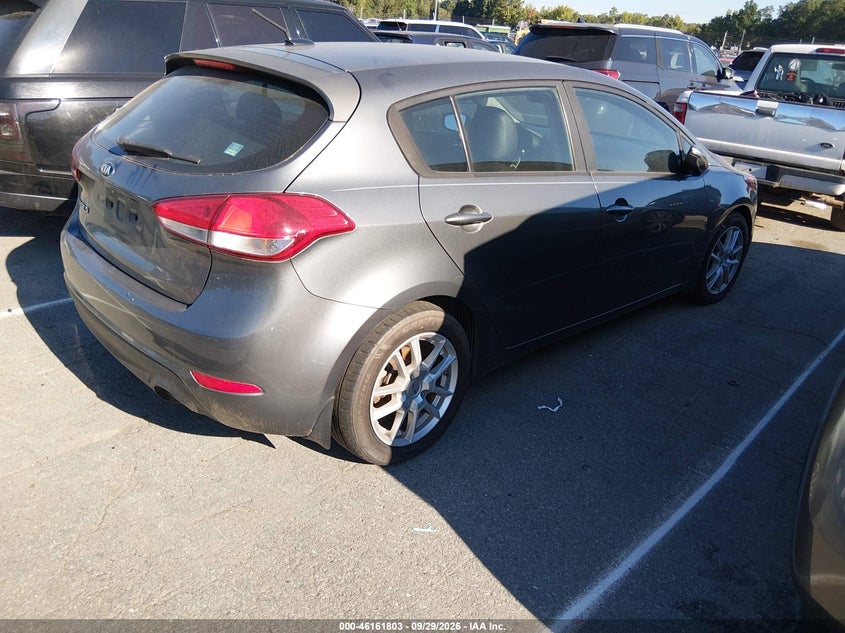 Vin: knafk5a80g5590328, lot: 46661602, kia forte lx 20164