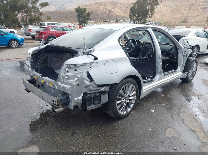 Vin: jn1ev7ap9jm590580, lot: 46661605, infiniti q50 3.0t luxe 20184