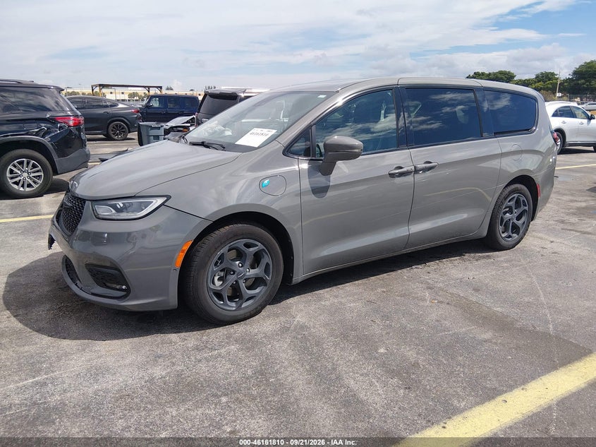 Vin: 2c4rc1s78nr161207, lot: 46661609, chrysler pacifica hybrid limited 20222