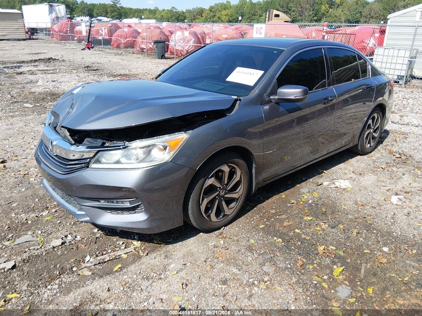 Vin: 1hgcr3f82ga026753, lot: 46661616, honda accord ex-l v-6 20162