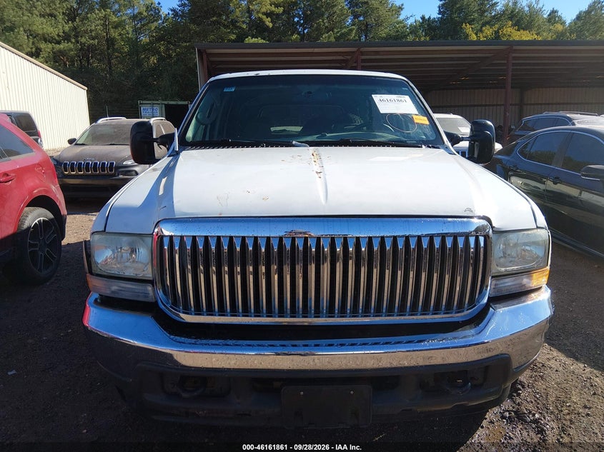 FORD EXCURSION 2004 VIN 1FMNU40L04EA00807