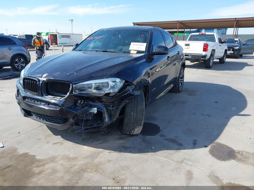 Vin: 5uxku2c58j0x49175, lot: 46661664, bmw x6 xdrive35i 20182