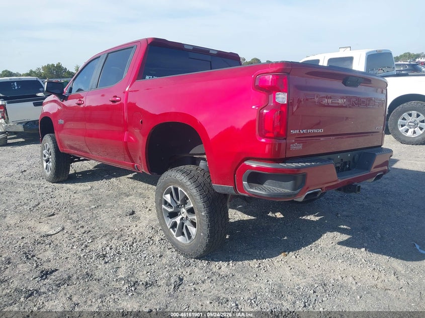 Vin: 3gcuyeed3mg291064, lot: 46661700, chevrolet silverado 1500 4wd  short bed rst 20213