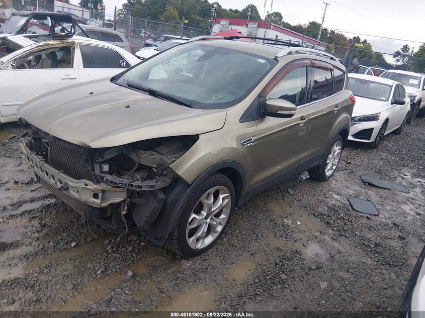 2013 Ford Escape, Удар спереду, IAAI, VIN 1FMCU9J94DUA99175 — фото 2