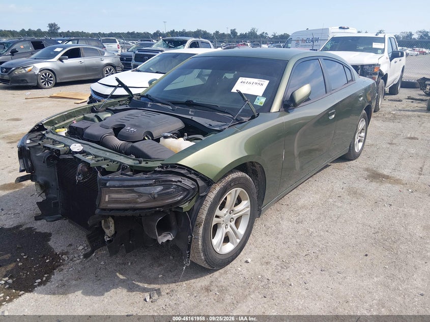 Vin: 2c3cdxbgxmh628335, lot: 46661757, dodge charger sxt rwd 20212