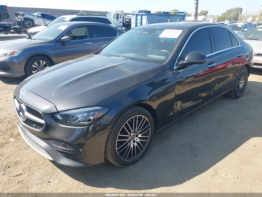 Vin: w1kaf4gb0pr152244, lot: 46661791, mercedes-benz c 300 sedan 20232