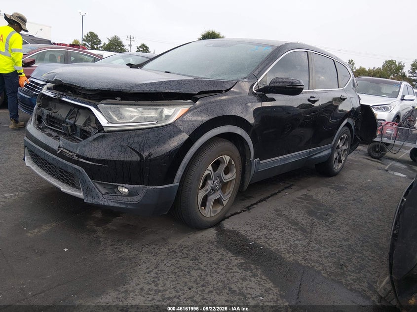 2017 Honda CR-V, Перед і зад, IAAI, VIN 7FARW1H53HE037105 — фото 2