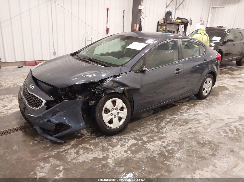 Vin: knafk4a68e5065698, lot: 46661802, kia forte lx 20142